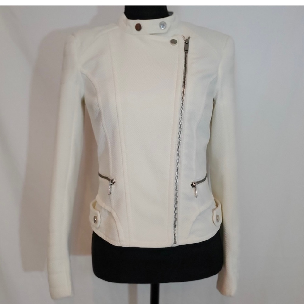 H&M Knit moto style jacket